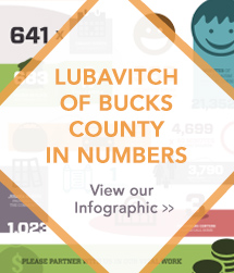 Lubavitch of Bucks County in Numbers - View our infographic